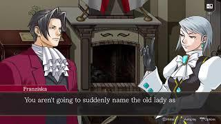 Playing Ace Attorney Investigations: Miles Edgeworth with my better half (Case 5 Part 2)