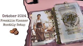 October 2024 Monthly Planner Setup || Binder Switch || Franklin Classic