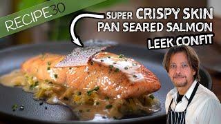 Do You Love your Salmon Skin Super Crispy?  Here's the Secret!