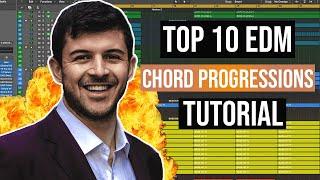 How To Make Chord Progressions In EDM - TOP 10 BREAKDOWN