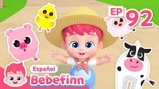 En La Granja de Pepito ¡I A I A O!  | EP92 | Canciones Infantiles | Bebefinn en español