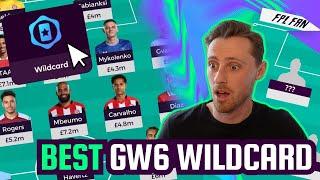 FPL GW6 WILDCARD DRAFT  I Fantasy Premier League 24/25