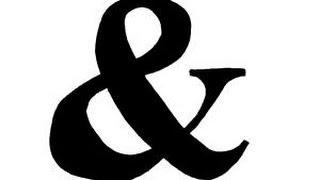 How to draw an ampersand