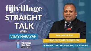 fijivillage Straight Talk With Vijay Narayan - Inia Seruiratu