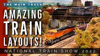 Amazing Model Railroad Layouts And Tons Of Trains | National Train Show Recap