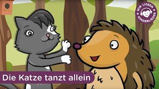 »Die Katze tanzt allein, tanzt allein auf einem Bein« | Kinderlieder zum Mitsingen | Musikvideo