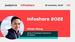 Infoshare 2022 - interview with Shawn Wang