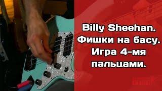 Фишки на басу от Billy Sheehan: игра 4-мя пальцами