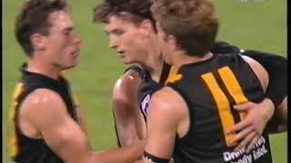 Richmond kick 12 goals in a row vs West Coast - 1997