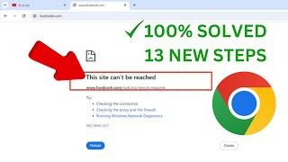 This Site Can't be Reached Problem In GOOGLE CHROME  |This Site Can't be Reached Error in Chrome