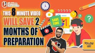 This 8 Minute Video Will Save 2 Months of UGC NET English Literature Preparation!