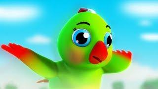 Main Tota Hare Rang Ka | मैं तोता मैं तोता | Hindi Rhymes | Baby Songs Hindi | Hindi Rhymes For Kids