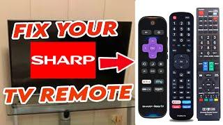 How To Fix Your Sharp TV Remote Control That is Not Working