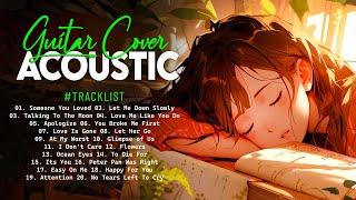 Guitar Acoustic Love Songs Playlist With Lyrics  Viral Tiktok Chill Songs Cover 2025