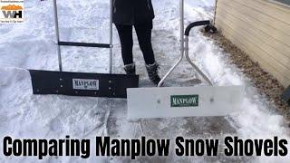 The Best Snow Shovel Comparison: Manplow Pro42 Pro42WW VS WB42 Wishbone Snow Movers