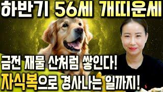 ⭐2025년 1970년생 56세 개띠운세⭐56년 인생 보상받을 대운 들어온다! 6,7월 운명이 바뀌어 인생 역전되는 70년생 56세 개띠의 평생운세! 개띠 금전운 재물운 문서운