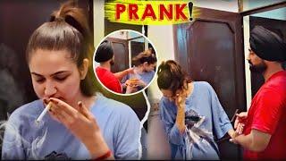 smoking prank on boyfriend | DAY -22 30DAYS #manishachoudhary #dailyvlogs