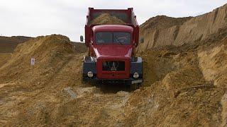 "Magirus Deutz" in der Kiesgrube Davids in UHD/4K