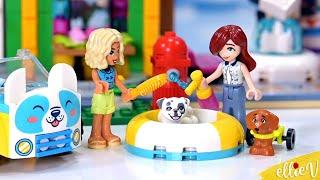 Wash the doggos 🫧 LEGO Friends Dog Grooming Car build & review