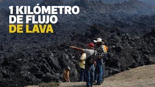 Flujo de lava del Volcán Pacaya alcanza un kilómetro | Prensa Libre