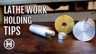 Metal Lathe Work Holding Tips: Beginner lathe techniques