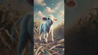 Beautiful story of a hardworking cow #shorts​ #trending  #youtubeshorts​ #ytshorts​ #ai​