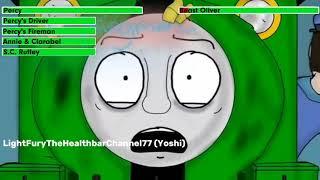 Percy's Unfortunate Predicament with healthbars