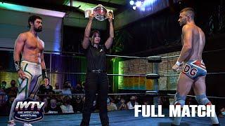 [Free Match] Wheeler Yuta (c) vs Daniel Garcia - IWTV Independent Wrestling World Championship