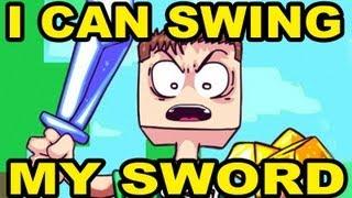 I CAN SWING MY SWORD! - Minecraft Song