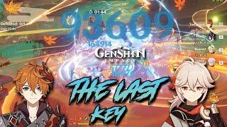 Childe X Kazuha The Last Key Showcase! | 70k-150k Auto Attacks! + Give Away Winners | Genshin Impact