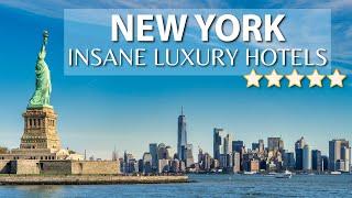 TOP 10 INSANE Luxury Hotels in NEW YORK CITY | Best Hotels In NYC | Part 1