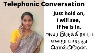 Telephonic Conversation | Spoken English through kakkan |