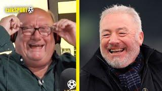 Ally McCoist Plays FUNNY PRANK On Alan Brazil As Rangers Legend PRETENDS To Be Angry Celtic Fan 