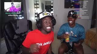 Kai Cenat and Duke Dennis BEST Laughing Moments