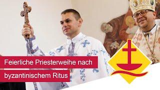 Priesterweihe nach byzantinischem Ritus im Bistum Eichstätt: Andrii Khrobak ist nun Neupriester