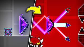 I Made An Extreme Demon With A TRIPLE MODE in Geometry Dash 2.2!