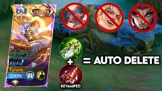ALPHA EXP LANE IS META! ONE HIT BUILT AND EMBLEM (must try)