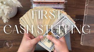 FIRST CASH STUFFING VIDEO | $2370 | October No. 1 | Variable Expenses & Sinking Funds | Star Notes