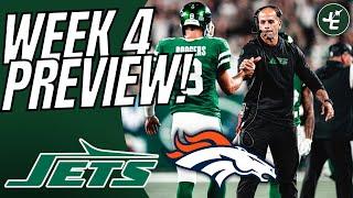 Denver Broncos vs New York Jets PREVIEW! | Week 4 2024