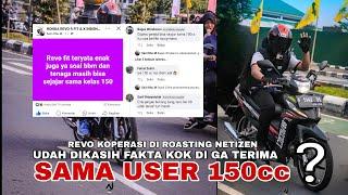 SEJAJAR GIGILU GENDHUT KETIKA HONDA REVO DIROASTING USER 150cc