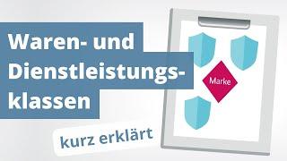 Was sind Waren- und Dienstleistungsklassen? Welche muss ich für meine #Markenanmeldung auswählen?