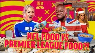 The Weekly Blitz Ep15 | US vs UK Stadium Food!  | NFL UK & Ireland