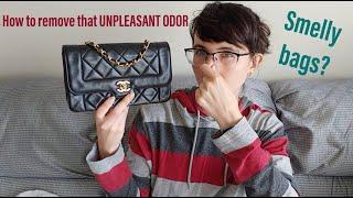 REMOVING that UNPLEASANT SMELL from your designer bag! Coach to Chanel, these methods really WORK