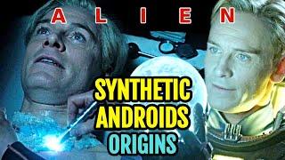 Synthetic Androids Origins - The Humanoid Robots Who Have Sentient But They Work For Weyland  Corp