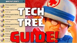 Season 76 Tech Tree Guide! // Boom Beach Warships