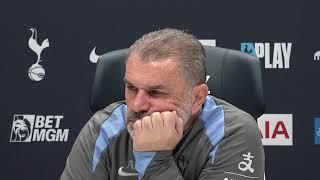 "A PLAYER SHOWS EMOTION, THEN A NEGATIVE SPIN!" EMBARGOED PRESS CONFERENCE Ange Postecoglou Spurs