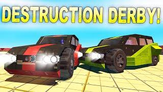 Multiplayer DEMO DERBY With New Physics and Wedges Update!