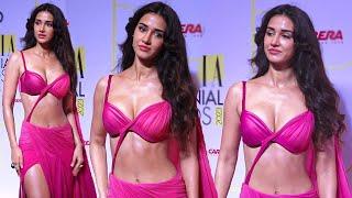 Ufff... Disha Patani Raises The Temprature In Hot Pink Saree Arrive At Grazia Millennial Awards 2023