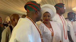 SOTAYO GAGA WELCOME OBA ELEGUSHI & AKINSIKU OF LAGOS TO HER BIRTHDAY PARTY