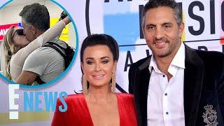 Kyle Richards' Husband Mauricio Umansky KISSES Blonde Woman in Greece Amid Separation | E! News